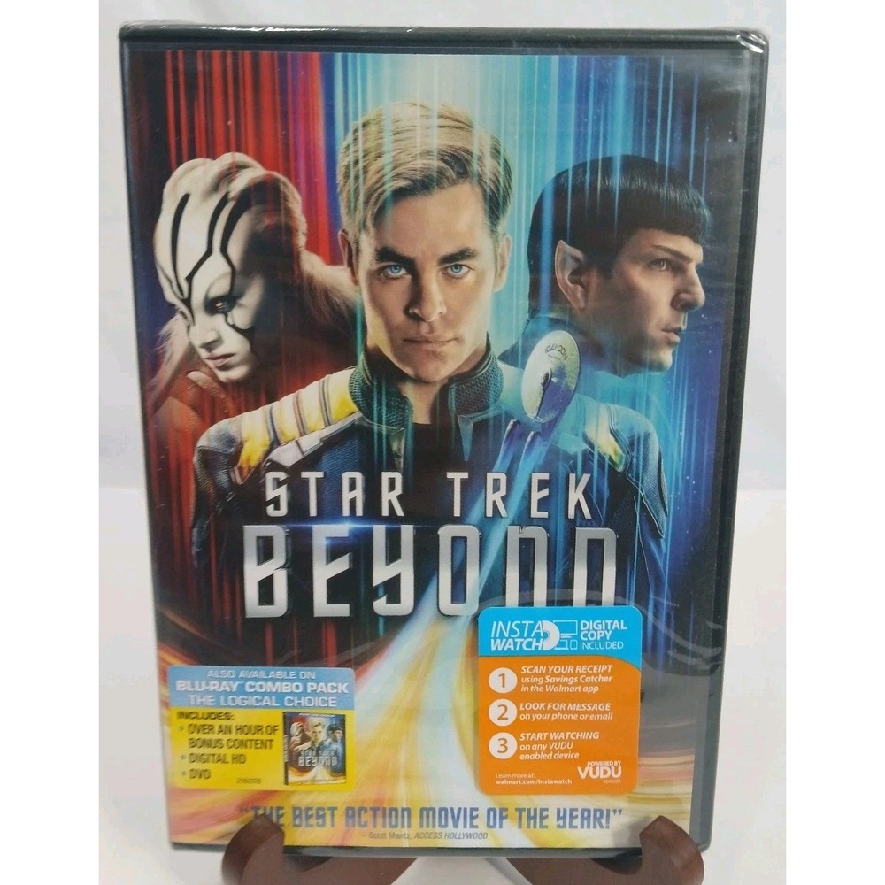 Star Trek Beyond DVD 2016 Movie Chris Pine Zachary Quinto New Sealed